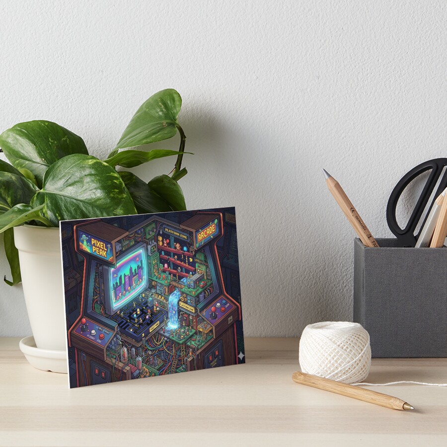 Item preview, Art Board Print designed and sold by hannotek.