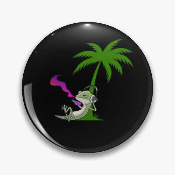 Item preview, Groko the Gecko Pixel Art Chill Vibe designed and sold by Heaton-B-Design.