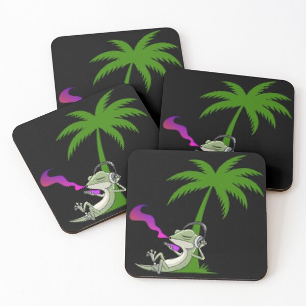 Item preview, Groko the Gecko Pixel Art Chill Vibe designed and sold by Heaton-B-Design.