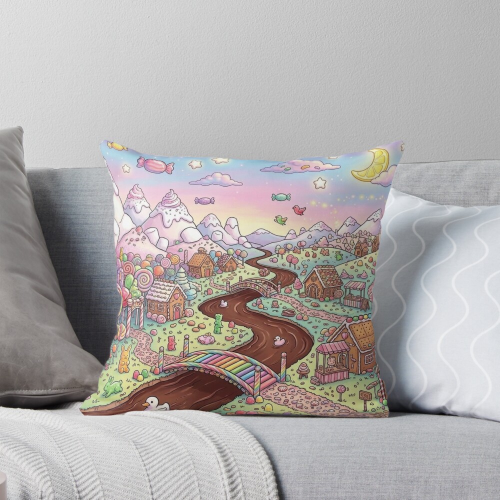 Item preview, Throw Pillow designed and sold by hannotek.