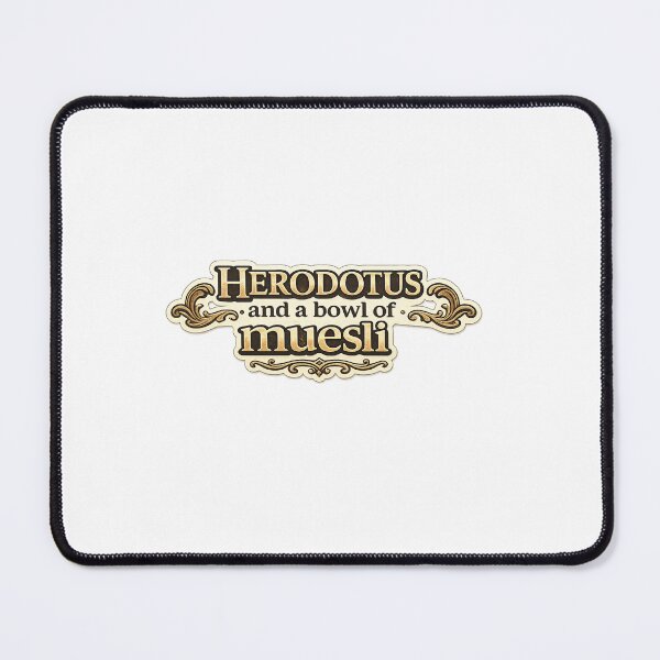 Item preview, Herodotus and a bowl of muesli designed and sold by MossPeak-Design.