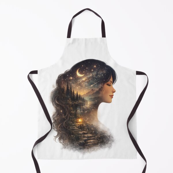 Item preview, Celestial Forest Mind – Mystic Nature Silhouette designed and sold by SamEmbersLiving.