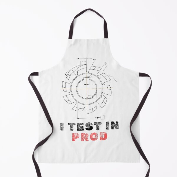Item preview, I Test In Prod - CNC Machinist- funny design designed and sold by PXEpic.