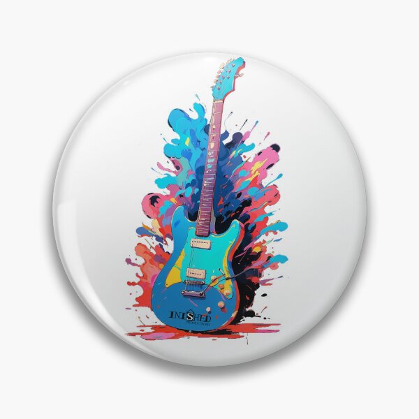 Item preview, Andy Warhol Inspired Guitar Graffiti Street Artwork designed and sold by Inished Productions.