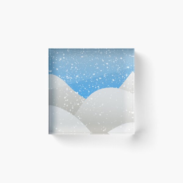 Item preview, Snowy Hills designed and sold by HollysPalette.