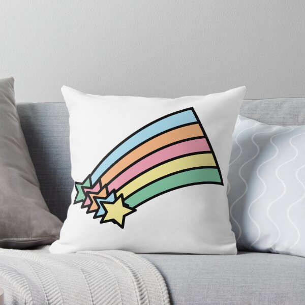 Item preview, Diseño retro estético de estrellas fugaces arcoíris pastel | Lindo gráfico de estrella celestial kawaii designed and sold by ValeriesGallery.