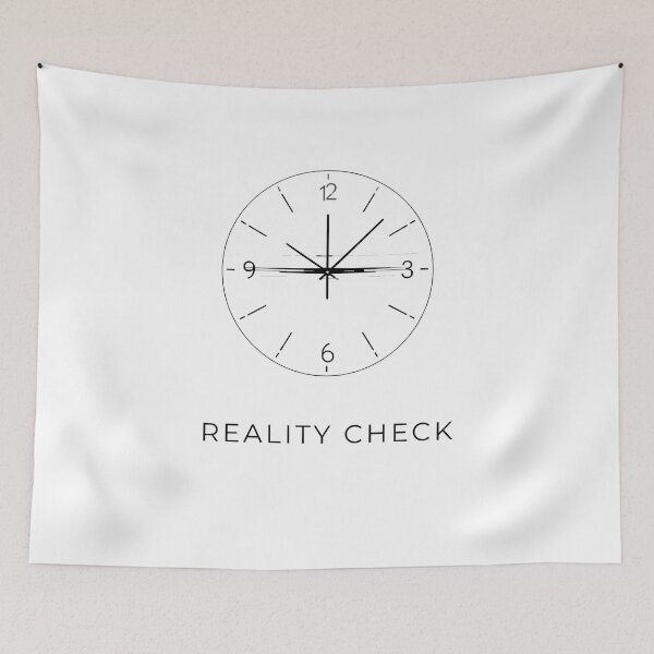 Item preview, Reality Check – Minimal Clock Design designed and sold by PXEpic.