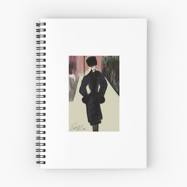 Item preview, Abstract fashion illustration of 90's fashion model by ECC  designed and sold by eccreates.