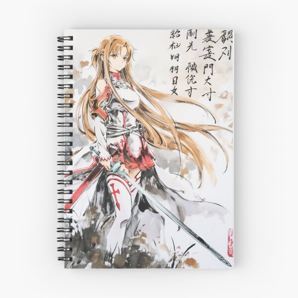 Item preview, Asuna Sumi-e  designed and sold by AnimeArsenalPrints.