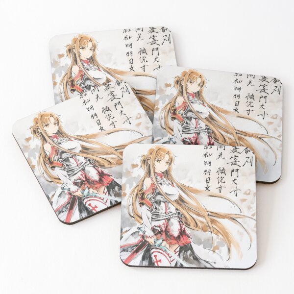 Item preview, Asuna Sumi-e  designed and sold by AnimeArsenalPrints.