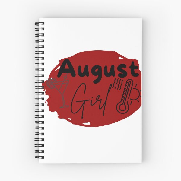 Item preview, August Girl Sticker with summer icons designed and sold by LilasStyle.