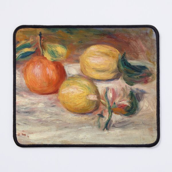 Item preview, Lemons and Orange Citrons Et Orange by Pierre-Auguste Renoir: Impressionist Kitchen Art designed and sold by artofuniverse.