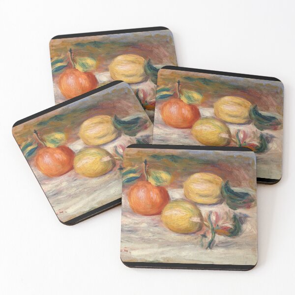 Item preview, Lemons and Orange Citrons Et Orange by Pierre-Auguste Renoir: Impressionist Kitchen Art designed and sold by artofuniverse.