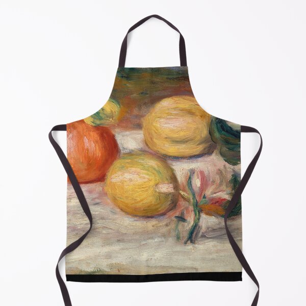 Item preview, Lemons and Orange Citrons Et Orange by Pierre-Auguste Renoir: Impressionist Kitchen Art designed and sold by artofuniverse.