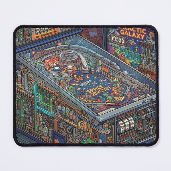 Item preview, Galactic Odyssey Pinball World designed and sold by CTRL+ALT+Divine.