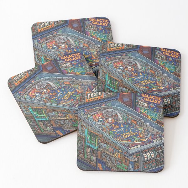 Item preview, Galactic Odyssey Pinball World designed and sold by CTRL+ALT+Divine.