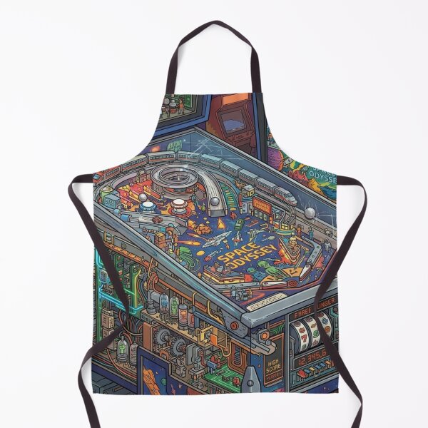 Item preview, Galactic Odyssey Pinball World designed and sold by CTRL+ALT+Divine.