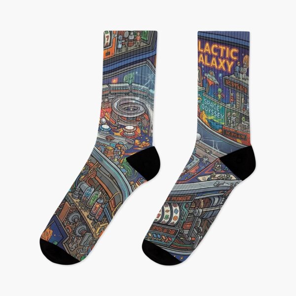 Item preview, Galactic Odyssey Pinball World designed and sold by CTRL+ALT+Divine.