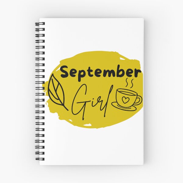 Item preview, September Girl Design with fall icons designed and sold by LilasStyle.