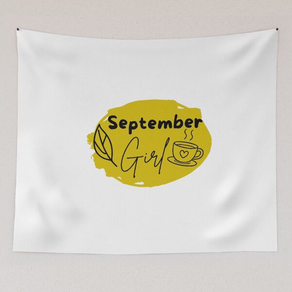 Item preview, September Girl Design with fall icons designed and sold by LilasStyle.