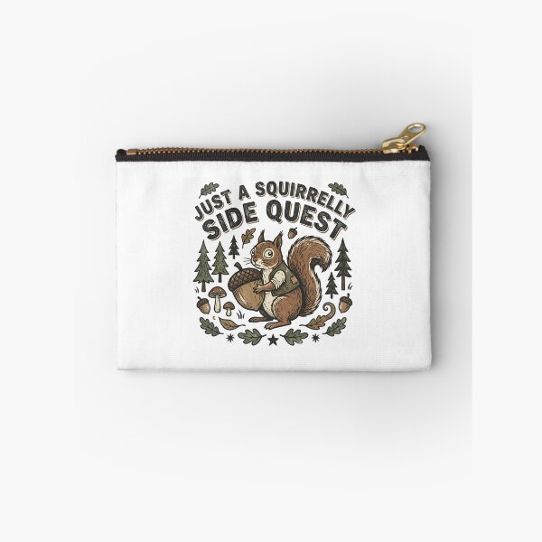 Item preview, ADHD Squirrelly Side Quest Vintage Rustic Gamer Distraction designed and sold by chattsuede.