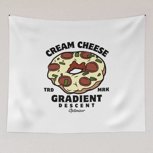Item preview, Cream cheese gradient descent optimizer designed and sold by Peerless-Prime.