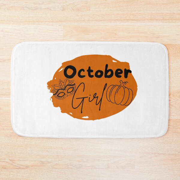 Item preview, October Girl Design with Halloween icons designed and sold by LilasStyle.