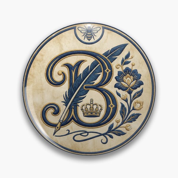 Item preview, Bridgerton Inspired Regency Society Crest Fan Art designed and sold by GymTanLaundry.
