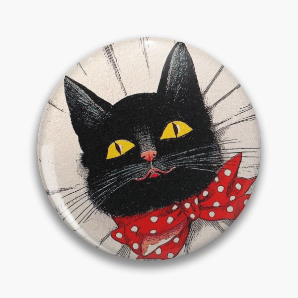 Item preview, Vintage Black Cat – 1896 Magazine Illustration designed and sold by drtalha.