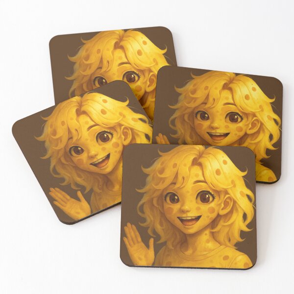 Item preview, Cheese Girl Greeting designed and sold by Ecosetereos.