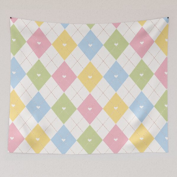 Item preview, Spring Argyle designed and sold by TessAdventures.
