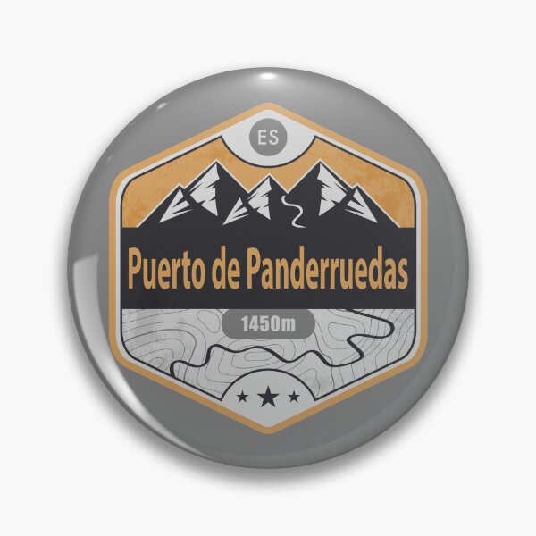 Item preview, Panderruedas Pass Mountain Road Badge designed and sold by CynthiaGraphics.