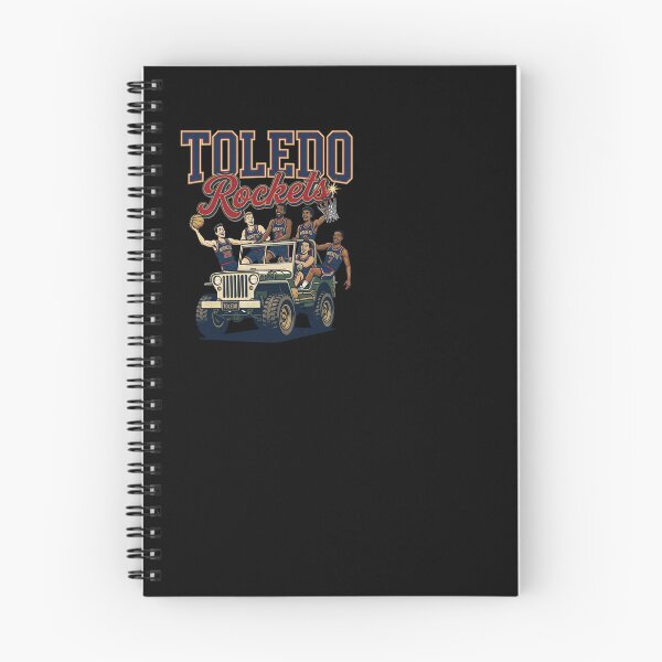 Item preview, Toledo Rockets Retro Basketball Throwback Vintage designed and sold by BinAlgoPix.