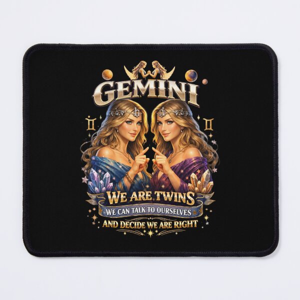 Item preview, Gemini - We are twins. We can talk to ourselves and decide we are right designed and sold by Pirate-Coast.