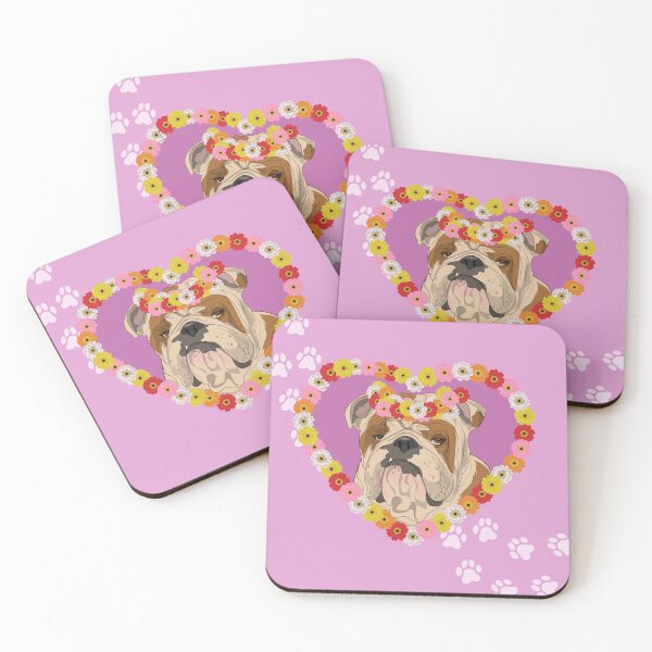 Item preview, Bulldog Love designed and sold by kerriestuff.