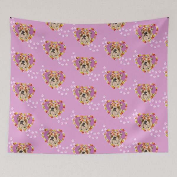 Item preview, Bulldog Love designed and sold by kerriestuff.