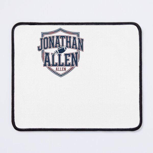 Item preview, Jonathan Allen Varsity Football Fan Sport Gift designed and sold by BinAlgoPix.