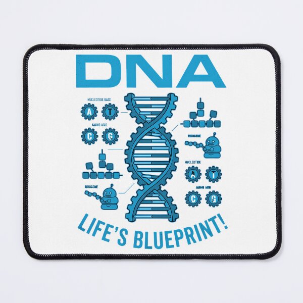 Item preview, DNA Life Blueprint Science Retro Futuristic Mechanical designed and sold by chattsuede.