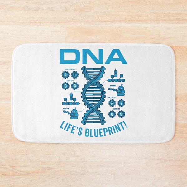 Item preview, DNA Life Blueprint Science Retro Futuristic Mechanical designed and sold by chattsuede.