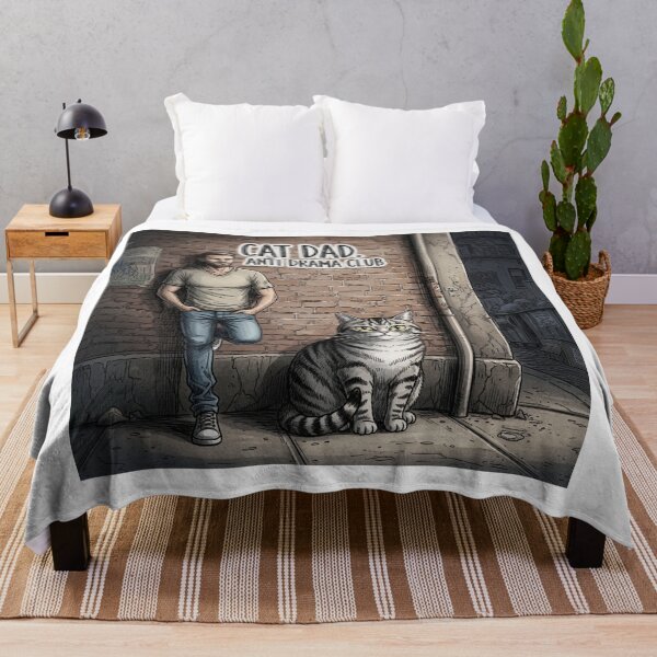 Item preview, Papá gatuno anti drama designed and sold by PetJoyPrintsCO.