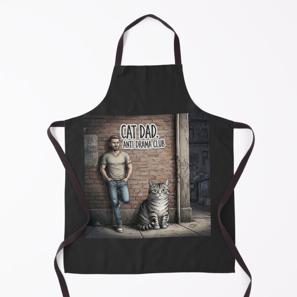 Item preview, Papá gatuno anti drama designed and sold by PetJoyPrintsCO.