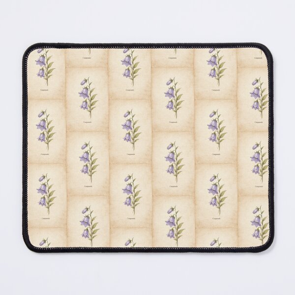 Item preview, Vintage Campanula Botanical Illustration - Bellflower Antique Print designed and sold by Darlin8888.