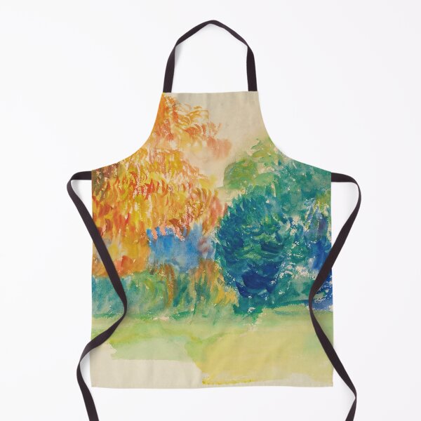 Item preview, Les Arbres by Pierre-Auguste Renoir: Impressionist Landscape Art Poster designed and sold by artofuniverse.