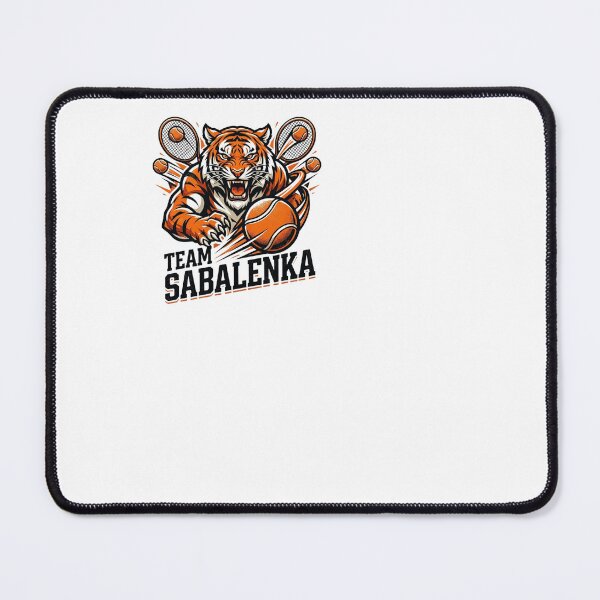 Item preview, Team Sabalenka Tiger Tennis Power Athletic Fan designed and sold by BinAlgoPix.