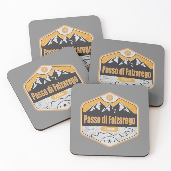 Artikelvorschau, Falzarego-Pass-Alpenstraßenabzeichen entworfen und verkauft von CynthiaGraphics.