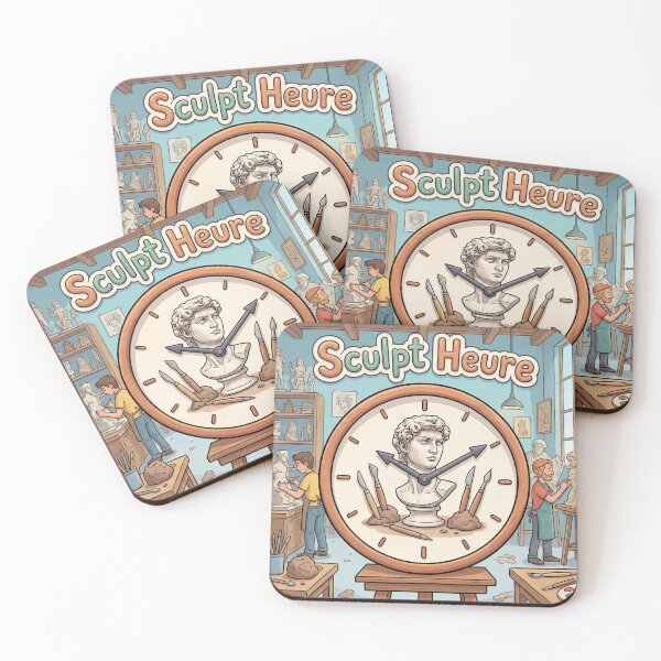 Item preview, Sculpt Hour – Sculptor Pun | Design Sculpture Artist Workshop 2 designed and sold by WordPlayStudio.