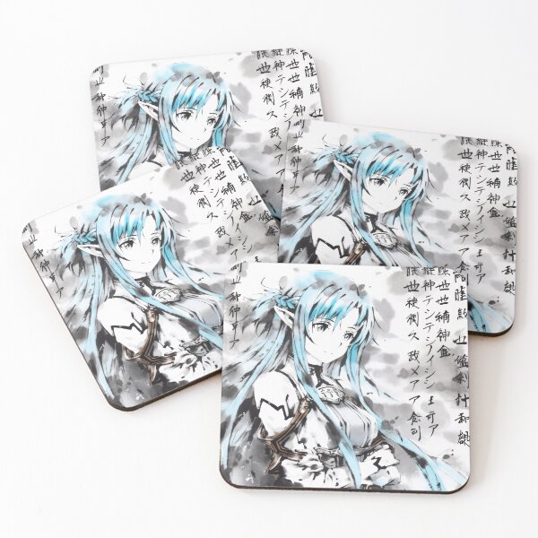 Item preview, Asuna ALfheim Sumi-e  designed and sold by AnimeArsenalPrints.