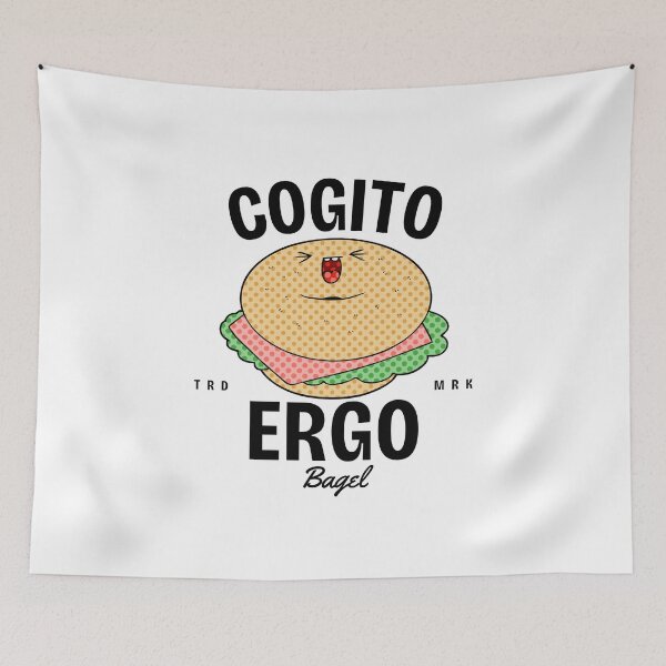 Item preview, Cogito ergo bagel designed and sold by Peerless-Prime.