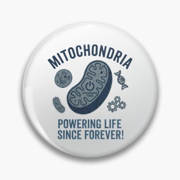 Item preview, Mitochondria Powering Life Science vintage distressed humor designed and sold by chattsuede.