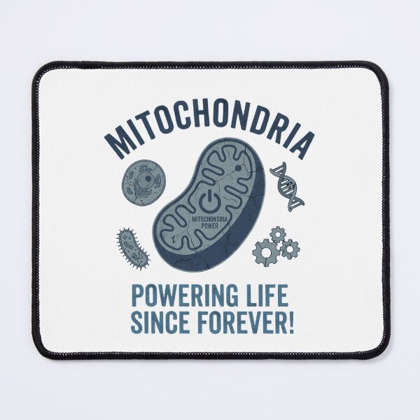 Item preview, Mitochondria Powering Life Science vintage distressed humor designed and sold by chattsuede.
